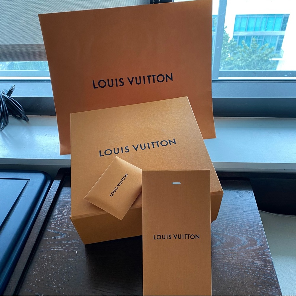 Louis Vuitton bag with magnetic box
